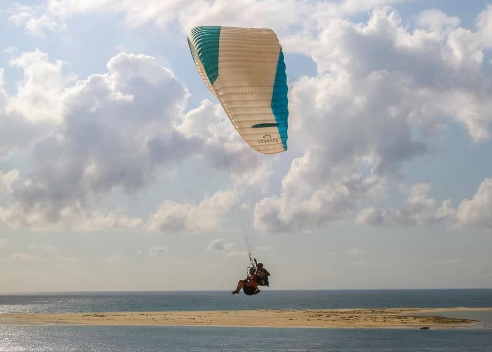 Bon cadeau "Vol en parapente sur la dune du Pyla"